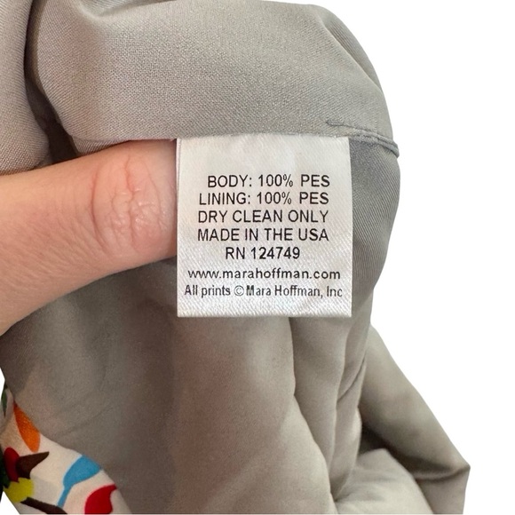 Mara Hoffman Techno Animals Otomi Bustier Top - Picture 7 of 7